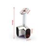Zinc Alloy Pipe Bracket Half/All Pass Black Silver Gold Corner Flange Seat Inner Dia.16mm Ceiling Fixed Wardrobe Hanger