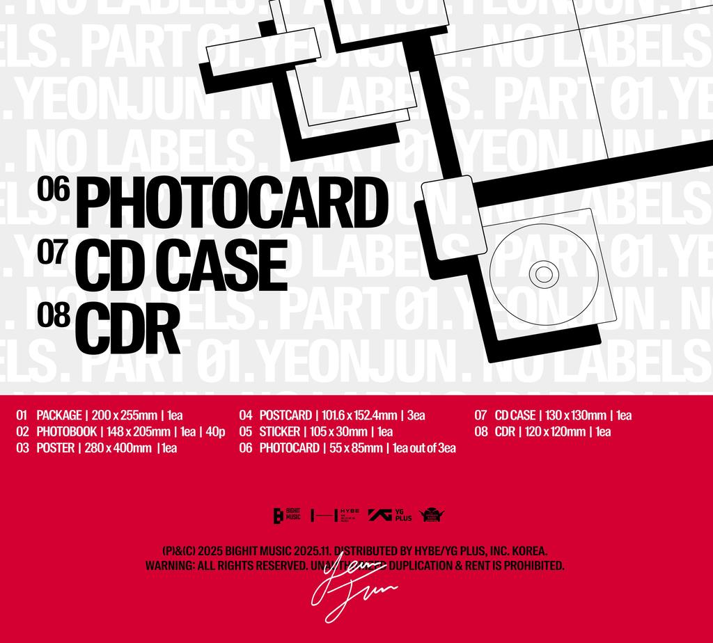 YEONJUN (TXT) [NO LABELS: PART 01] 1st Solo Album