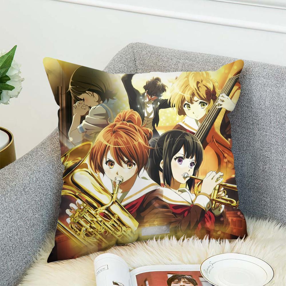 Sound Euphonium 3 Pillow Case For Car Sofa Decorative Home Double-sided Print Plush Square Throw Pillow Cushion Cover