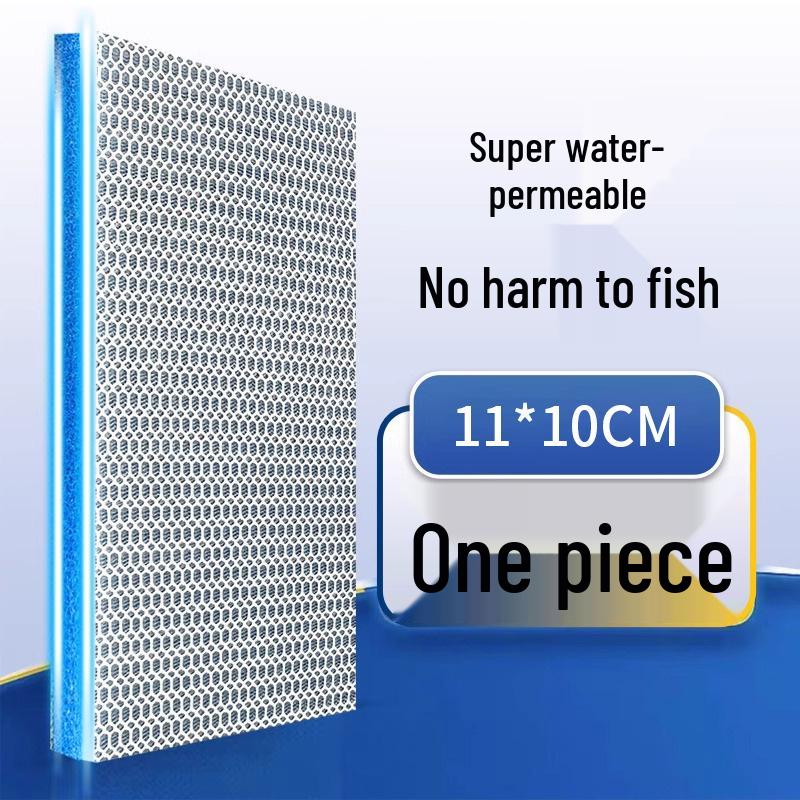 

High Density 10D Washable Aquarium Filter Cotton - Non-Rotting, Cuttable for Water Purification and Fish Keeping
