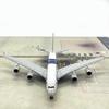 Diecast 1/400 Scale Malaysia Airlines Airbus A380 Alloy Material Simulation Passenger Aircraft Model Souvenir Ornament Toys