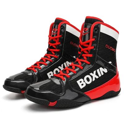 Buty zapaśnicze męskie damskie Luksusowa marka Buty bokserskie dla par Antypoślizgowe buty na siłownię Męskie sznurowane Chłopiec Zapatillas Powerlifting