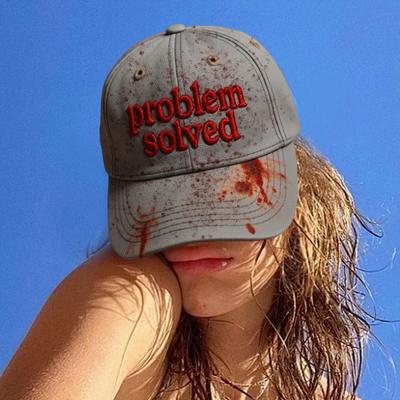 Ciemny nadruk plam krwi Czapka baseballowa Unisex Ochrona przed słońcem Czapka baseballowa z szerokim rondem Dodatek do kostiumu na imprezę Halloween