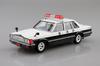 Aoshima Bunka Kyozai Seibu Keisatsu No. 9 430 Cedric Sedan Investigative Patrol Car 1/24 Scale Plastic Model (Automobile)