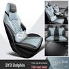 BYD Dolphin All-Season Leather Car Seat Cover Set - Full Coverage, Universal Fit