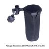 Compact Drum Microphone Stand with Reinforced Fabric Structure and Practical Stick Storage Compartment Stick Holder