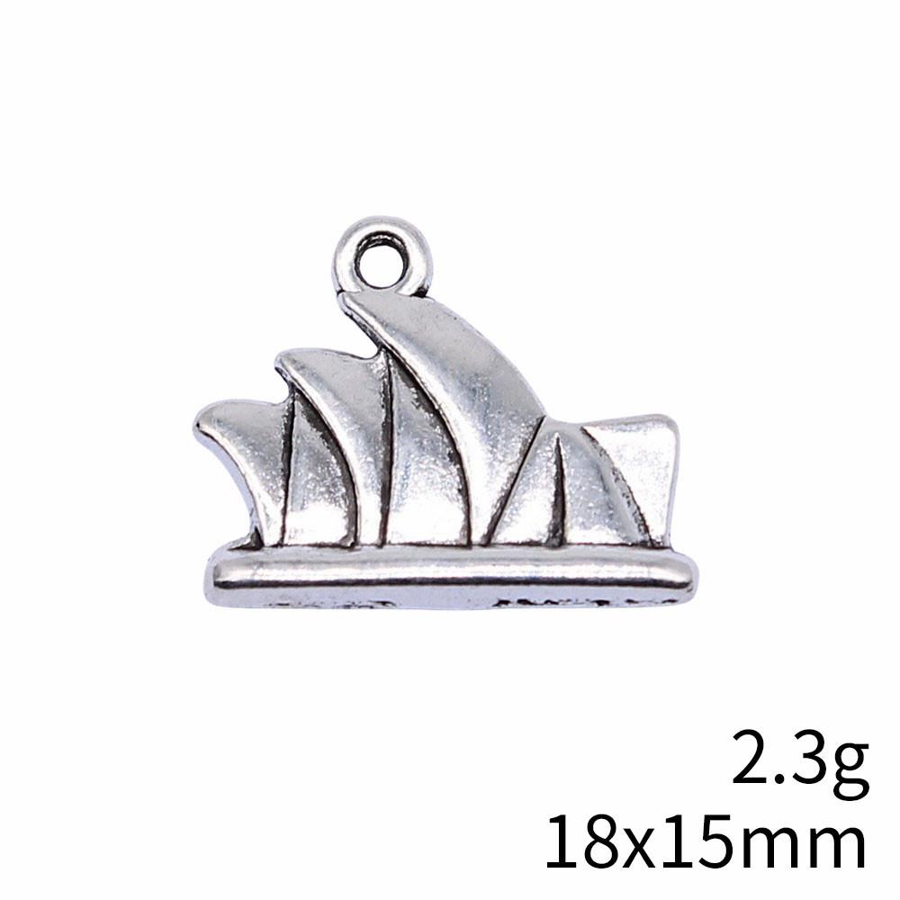 Valentine's Day Charms For Jewelry Making Travel Map Charms Pendant Ornaments For Home Pendants For Jewelry Crafting