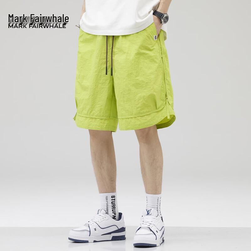Mark Hua Fei Men's Casual Knee-Length Shorts