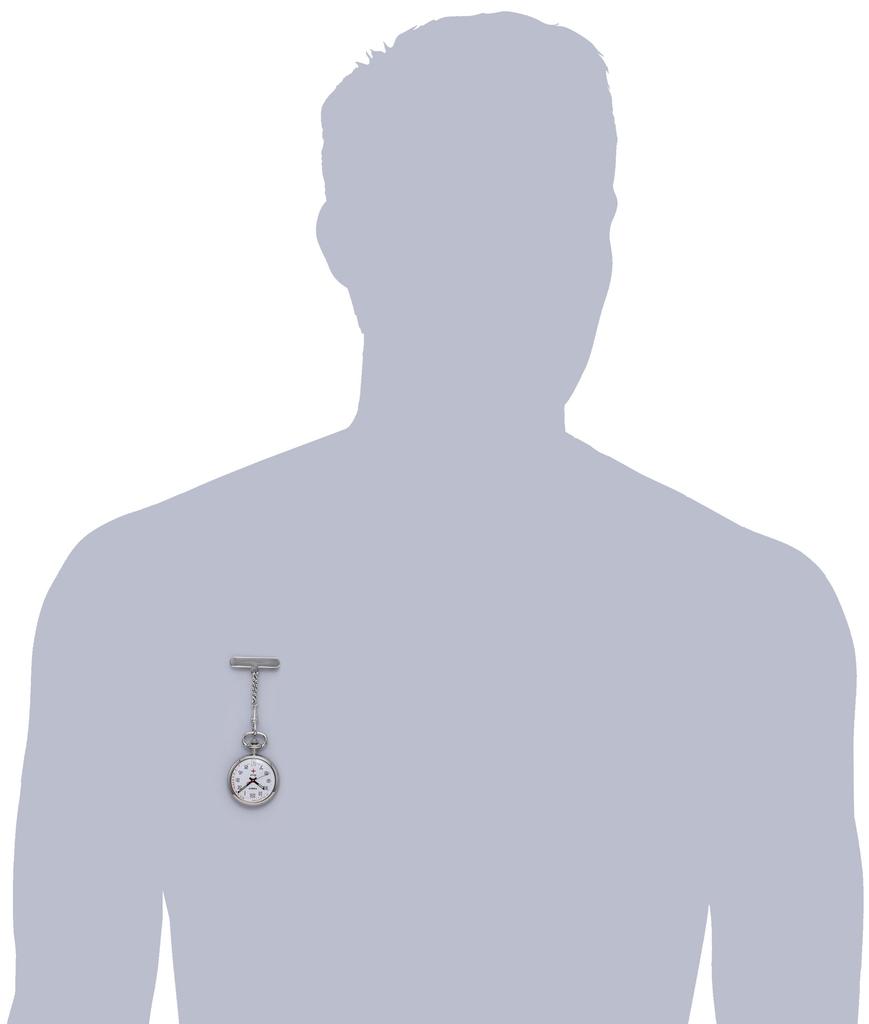 TISSOT Pocket Watch (Pendant) with Quartz Movement, White Dial, and Chain, T81722112, Unisex [Official Import]
