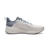 Li Ning Cushioning Slip Resistant Abrasion Resistant Breathable Low top Casual Running Shoes Men's Sponge Gray ARSW105-3