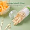 ZISIZ Disposable Bamboo Fruit Fork Set
