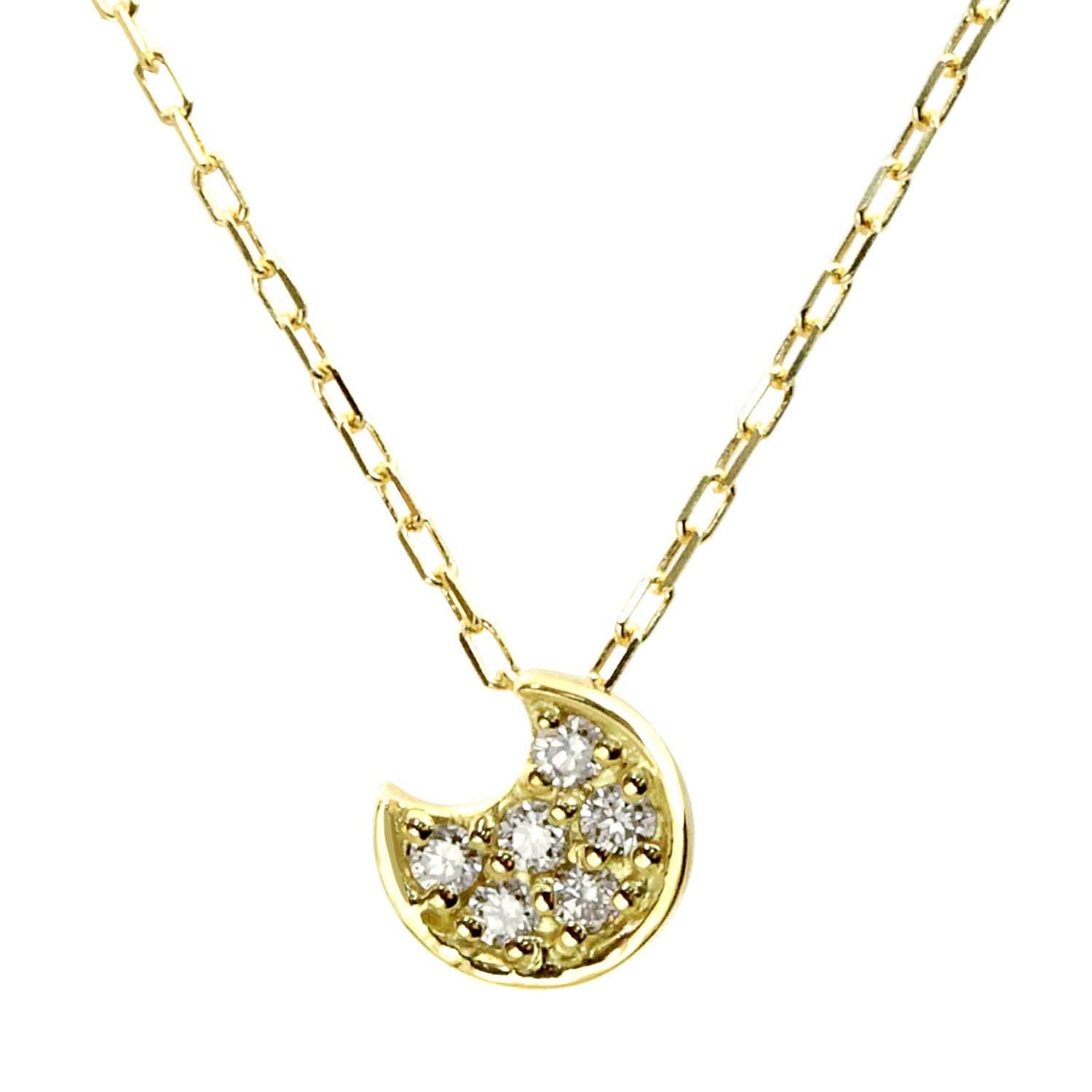 

Намисто з діамантами Moon K18 Gold [Lara Christie] 0.06ct lp71-0014-yg