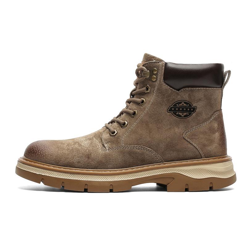 Martin Stiefel Herren Work Stiefel Vielseitiger Britischer Stil Retro Stiefel Herrenstiefel Trendsteigernde Herrenstiefel