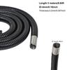 1/2pcs Liquid Tight Flexible Conduit 3 Meters,4-20mm PVC Coated Steel for Outdoor Cable Protection,Durables Oil Resistant Tubing