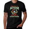 Never Trust An Atom They Make Up Everything T-Shirt T Shirts for Man Cotton Soft Man T Shirt Luxury T-Shirt