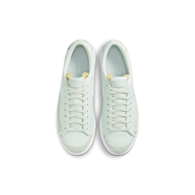 Nike Blazer Low Platform 'Barely Green' Women's Sneakers Skateboard Shoes DJ0292-300