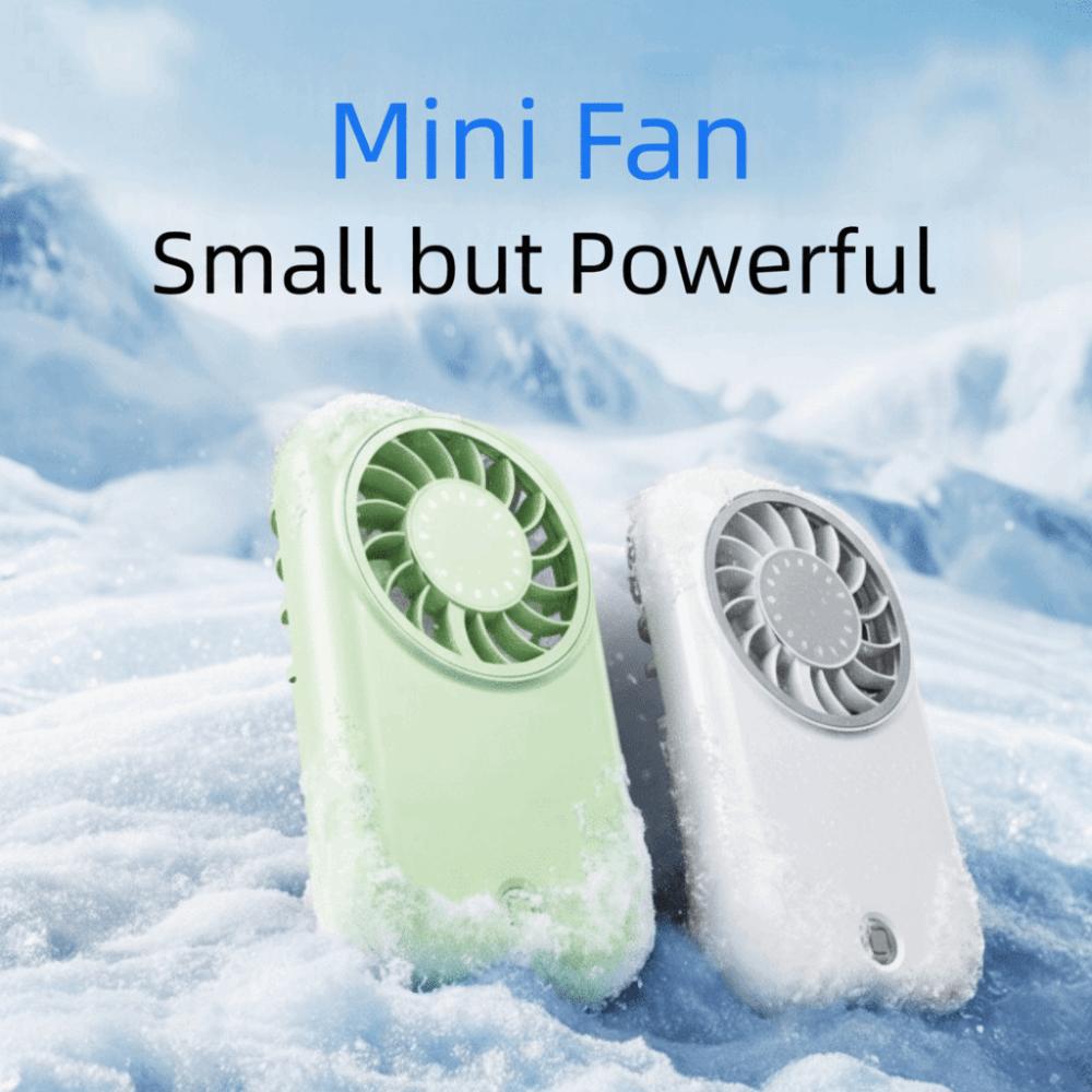 Ultra-Thin Design Mini Handheld Fan 5-Speed Wind Small Fan Handheld Operation