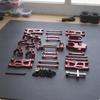 Metal Upgrade Kit Anodized Aluminum Suspension Machined Bearing Set for Model Builders,