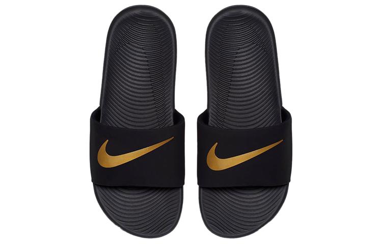 Nike Kawa Hausschuhe für Kinder Schwarz 819352-003