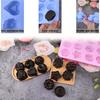 Silicone Molds for Making Soap, Lotion Bars, and Bath Bombs, Featuring Cavities In Various Shapes.