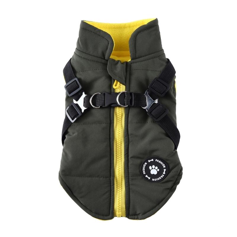 Dog Clothes Jacket Dog Coat With D Ring Dog Vest For Walking Pet Dog Coat XXL