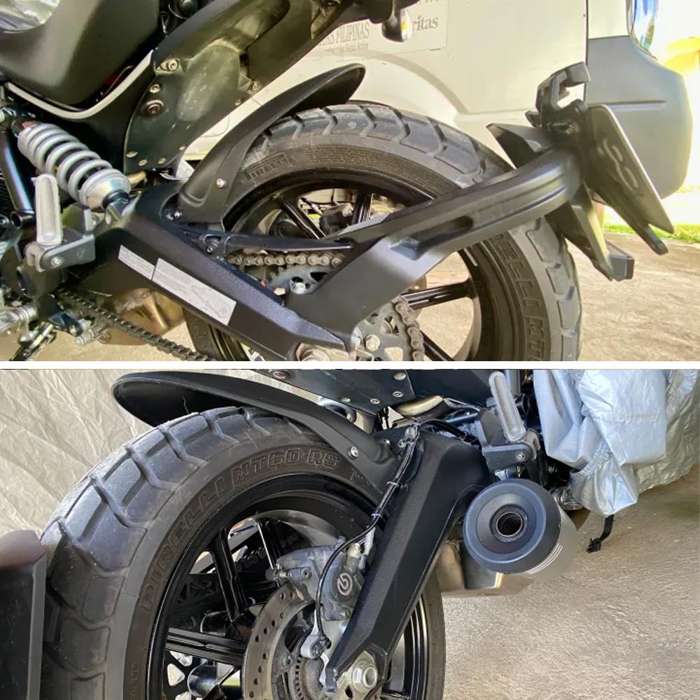 For Ducati Scrambler Icon Rear Fender Mudguard Hugger Wheel Splash Mud Guard 800 2015 2016 2017 2018 2019 2020 Accessories Moto