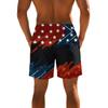 Men's Printed Casual Sports Shorts Drawstring Waist Relaxed Fit Lightweight Breathable Athletic Shorts for Everyday Wear