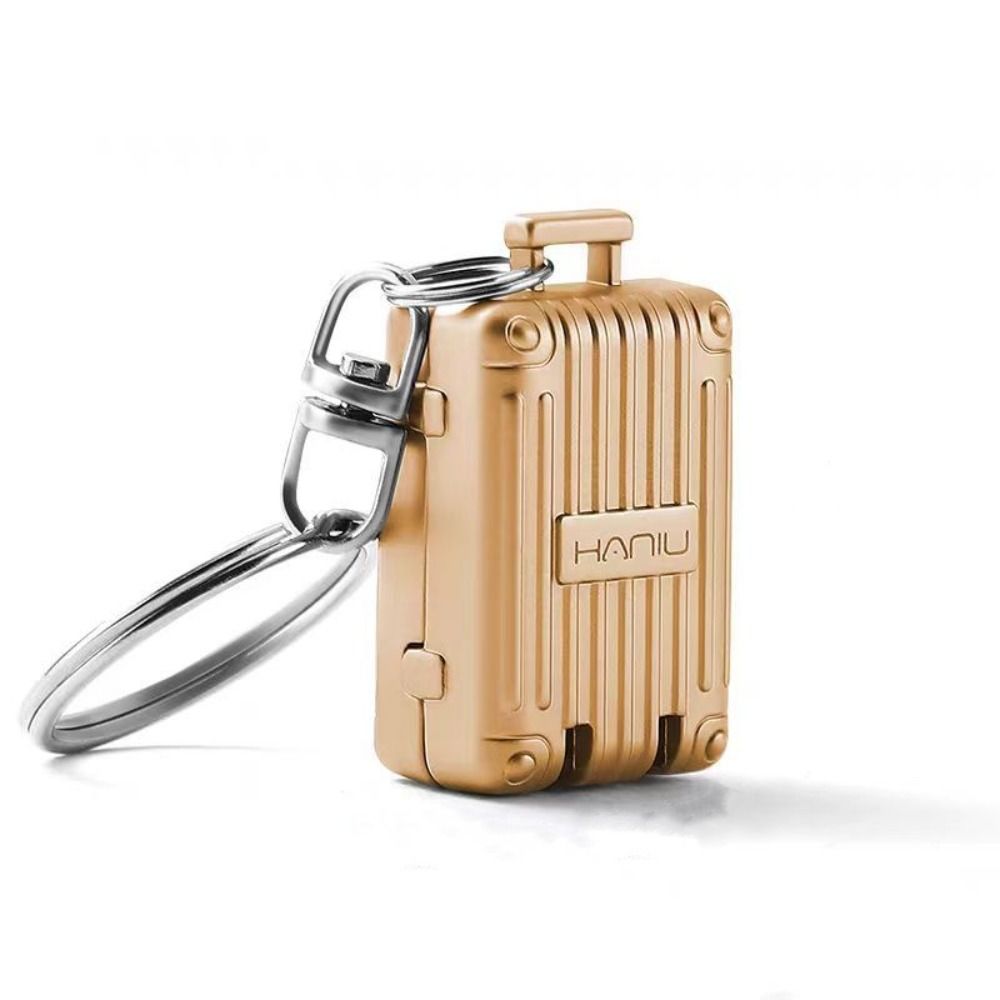 Suitcase Shape Mini Nail Clipper Stainless Steel Manicure Tool Foldable Fingernail Clipper  Men