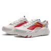 Li Ning Wave Hbrd Cushioning Slip Resistant Abrasion Resistant Low Top Casual Shoes Women's Mist White AGCP378-4