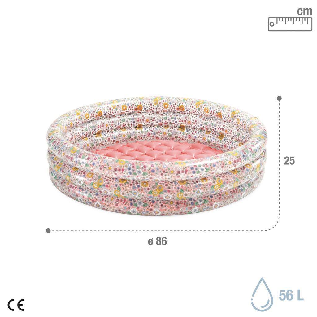 intex Sweet Blossom Baby 86 X 25 58427 Japanese Pool, Cm, [Official Product]