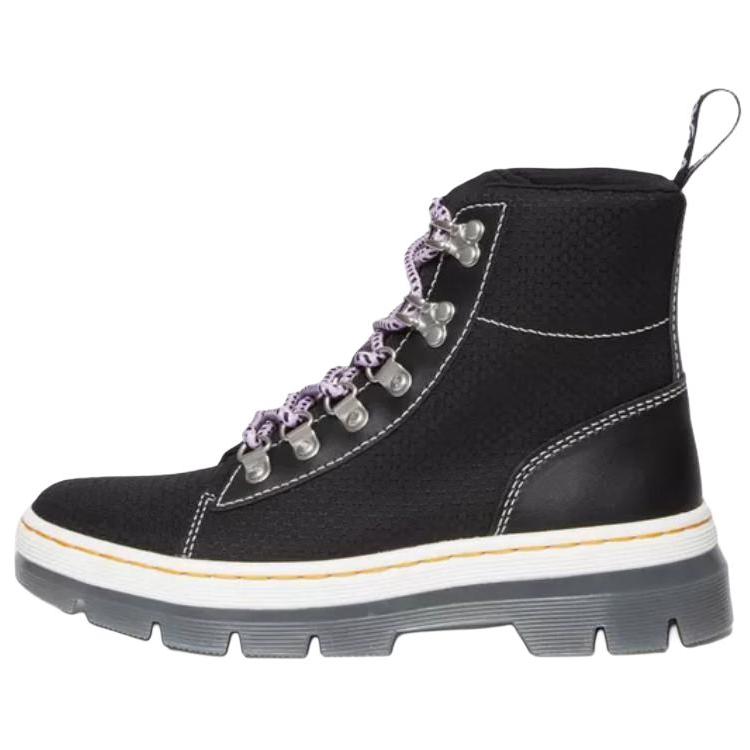 Dr. Martens Combs Minimalist Comfortable Ankle Boots 3.8cm Women boots Black 30849001