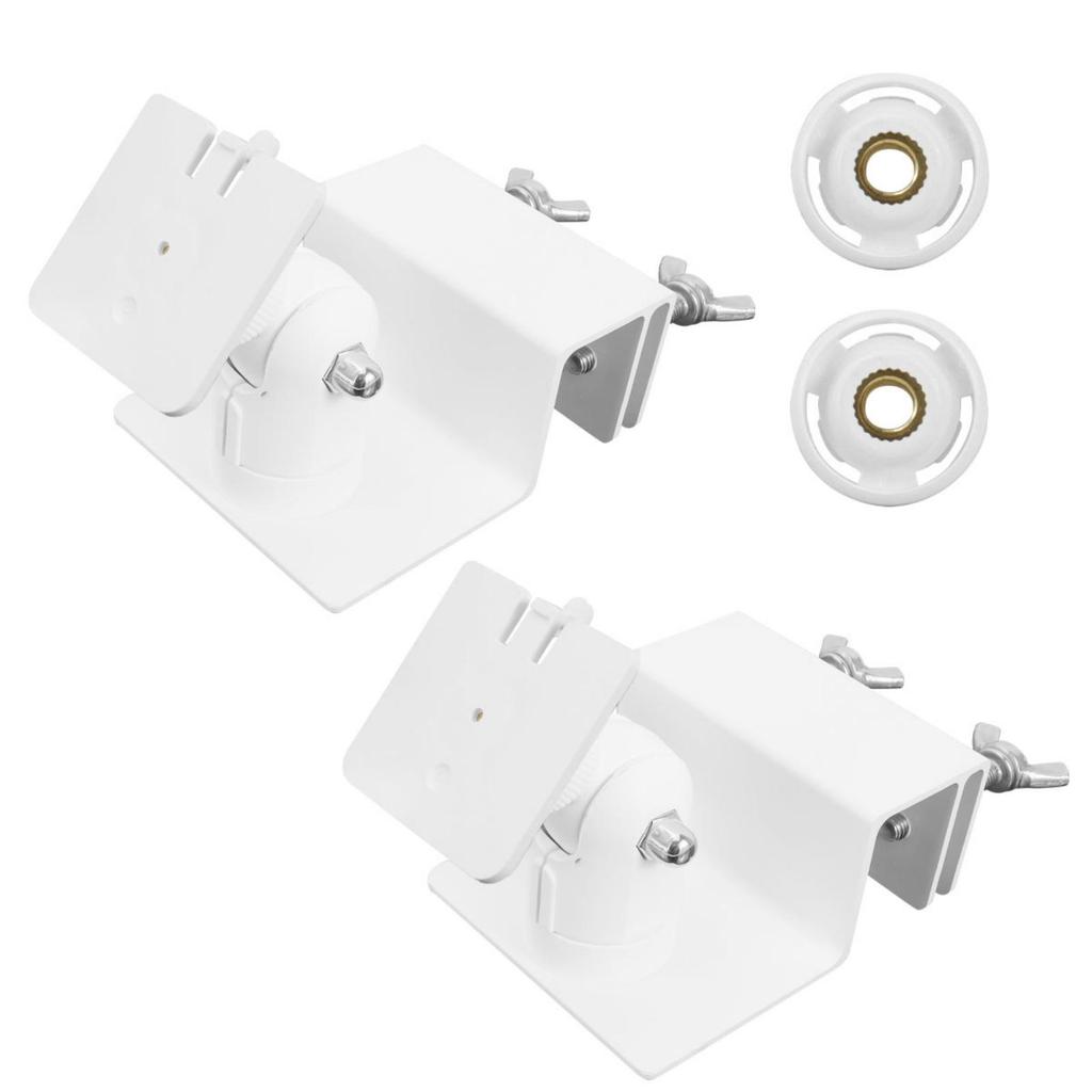 2 Pieces Photovoltaic Module Tilt Mount Brackets Compact Swivel Brace Fitting
