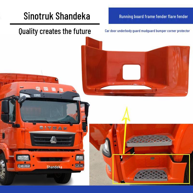 SITRAK Pedal Frame, Fender, Wheel Arch, Door Guard, Mudguard, Bumper Corner Accessories