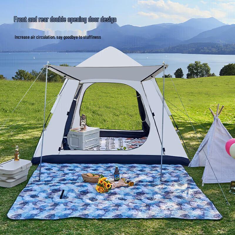 Shang Kao Jia Automatic Outdoor Camping Tent with Mat