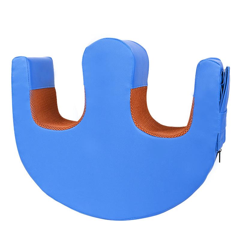 

Устройство для поворота лежачего пациента, Водонепроницаемая подушка для поворота из искусственной кожи, Устройство для переворота, Товары для помощи пожилым людям, Подушка для кормления синий