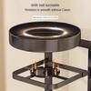 360-Degree Rotating Carbon Steel Kitchen Spice Rack