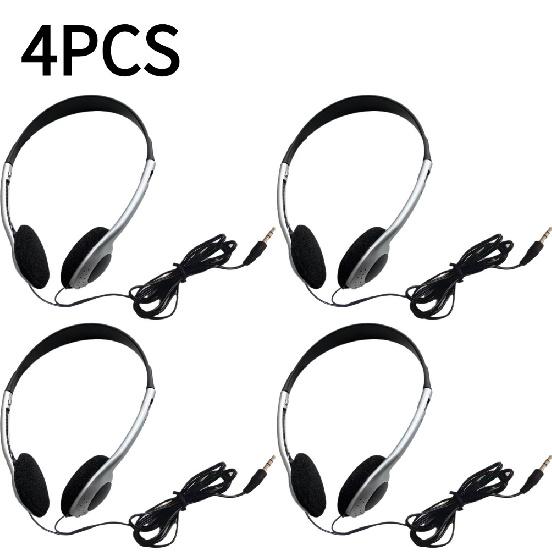 Portable Headphones Personality Retro Nostalgic Headset Black Fashion Style Headset Over Ear Earbud 3.5mm Wired Headset NEW