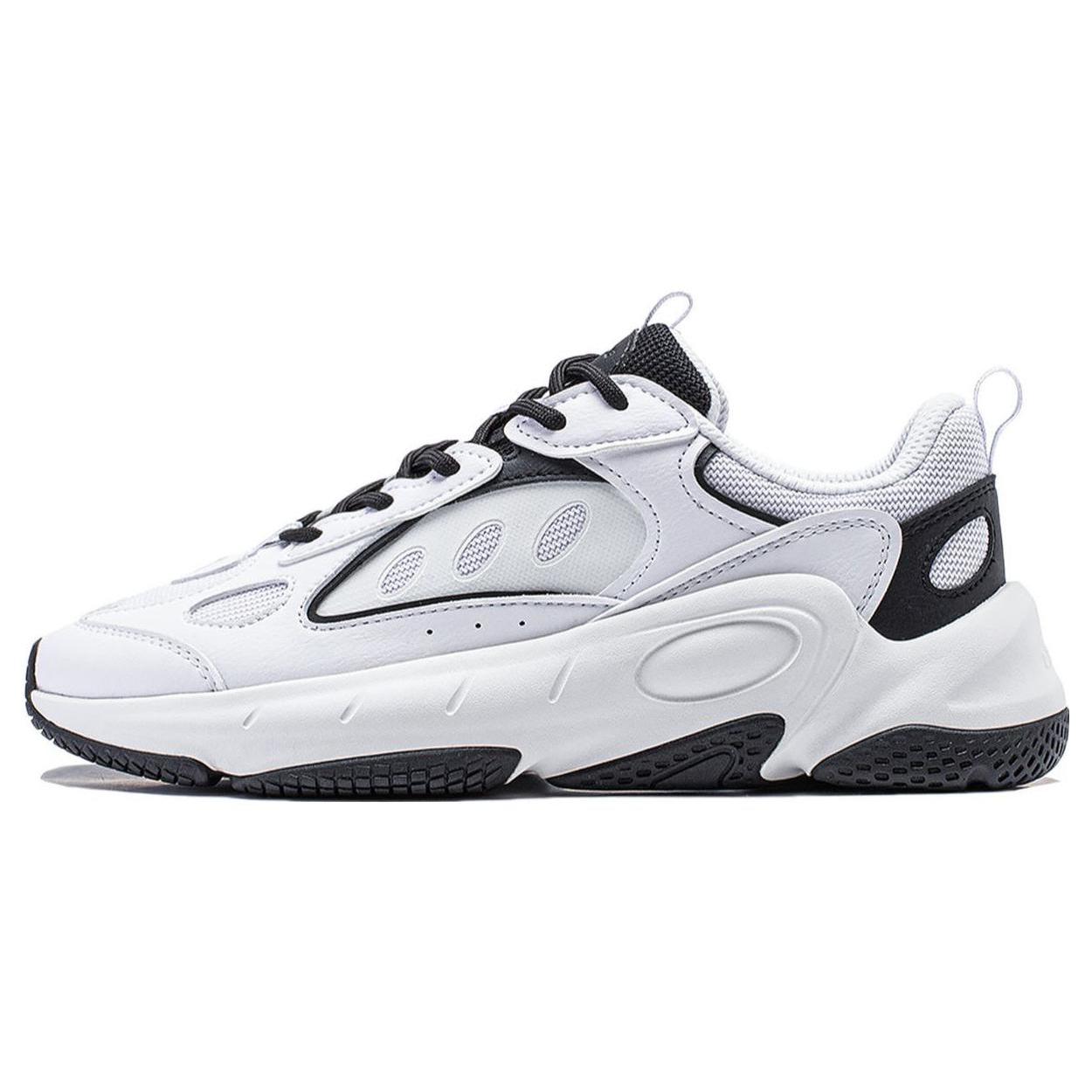 

new LiNing Wing Wind Cushioning Anti Slip And Wear Resistant Support Low Top Casual Shoes Women s Black White 35.5