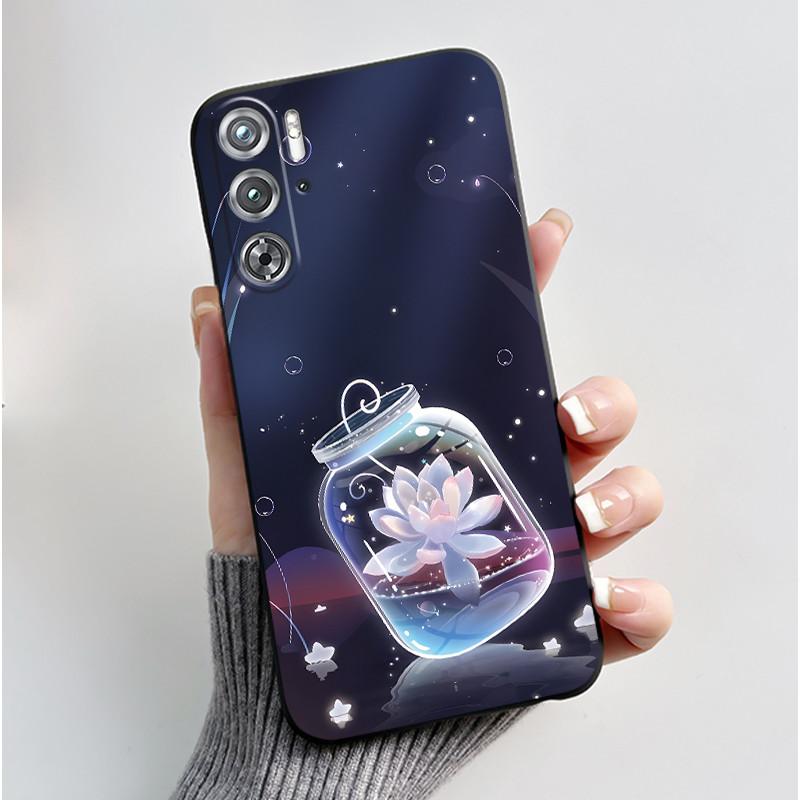 Phone Case For ZTE Nubia Red Magic Redmagic 9 9S Pro Plus 5G Case Cute Love Rabbit Protective Black matte TPU Soft Cover Casing