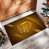Brisbane Broncos Crystal Velvet Carpet Soft Anti?Slip Floor Mat Comfortable Home Living Room Bedroom Decor Rug