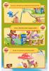 JAKI Jiaqi HK322 Smurfs Creative Message in a Bottle - Childhood Adventure Building Blocks Toy