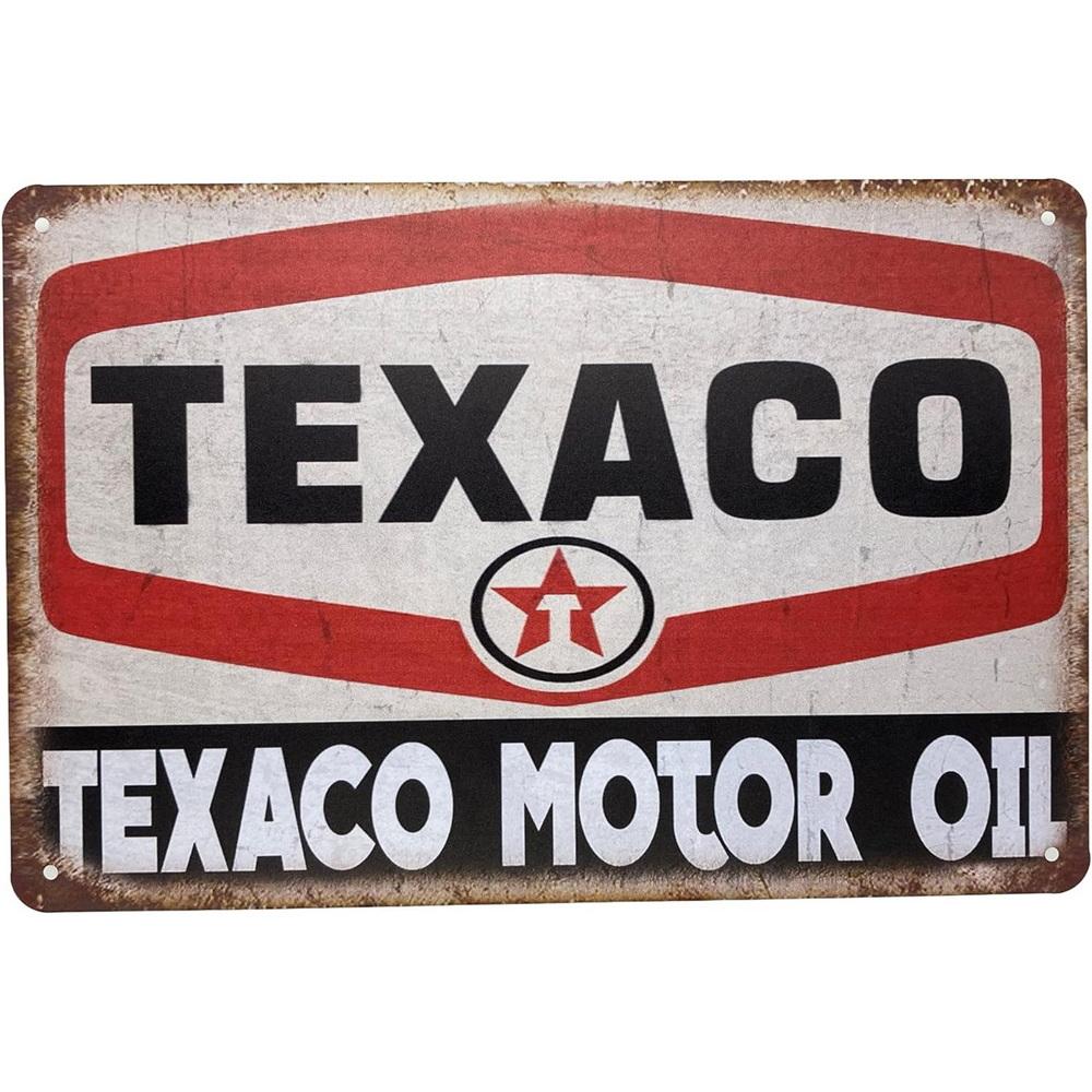 Metal Tin Signs Gasonline Motor Oils Wall Decoration Plaque Vintage Poster Iron Painting for Man Cave Home Cafe Garden Club Bar