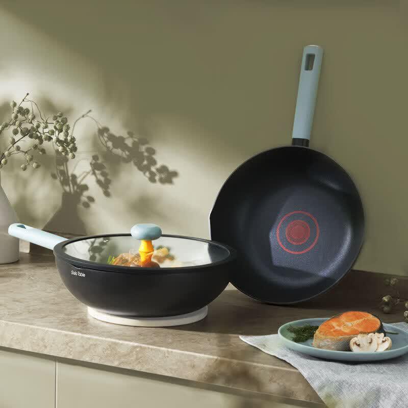 Sura Shiguang 30cm Nordic Titanium Crystal Wok