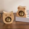 Wooden Animal Shape Door Chimes with Magnetic Attachments Hanging Doorbell for Home Door Decors Indoor and Outdoor Use