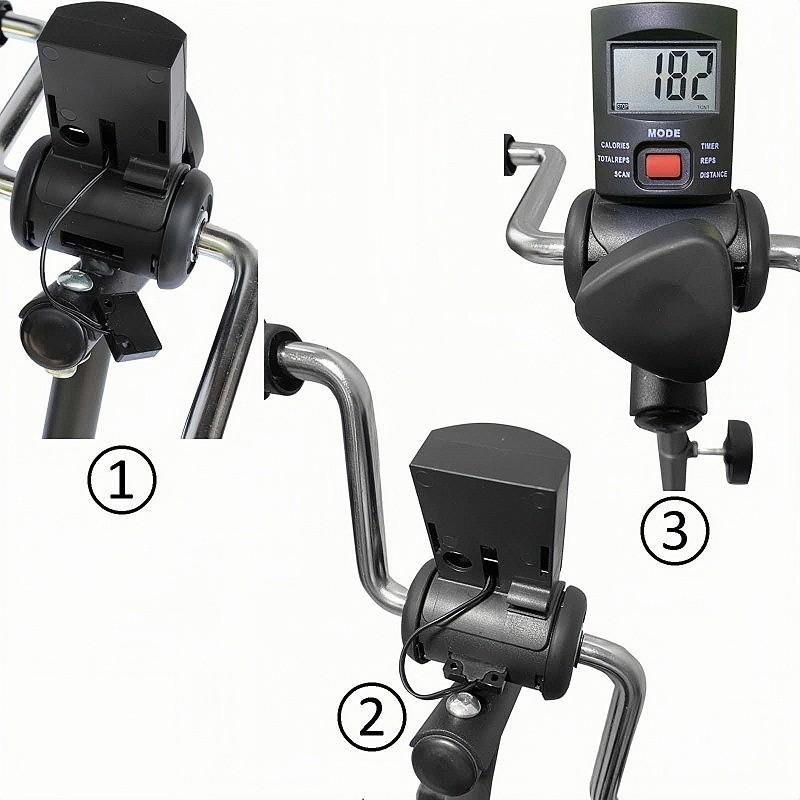 Elderly Pedal Exerciser Hand Arm Leg Adjustable Fitness Equipment for Seniors Rehabilitation Bike Pedal