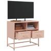 Vidaxl Szafka Pod Telewizor, Różowa, 68X39X60,5 Cm, Stalowa