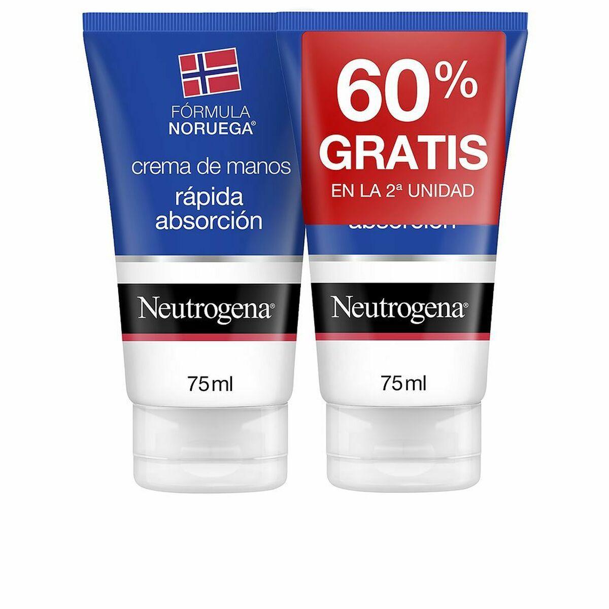 

Lotion mains Neutrogena instantané Absorption (2 x 75 ml)