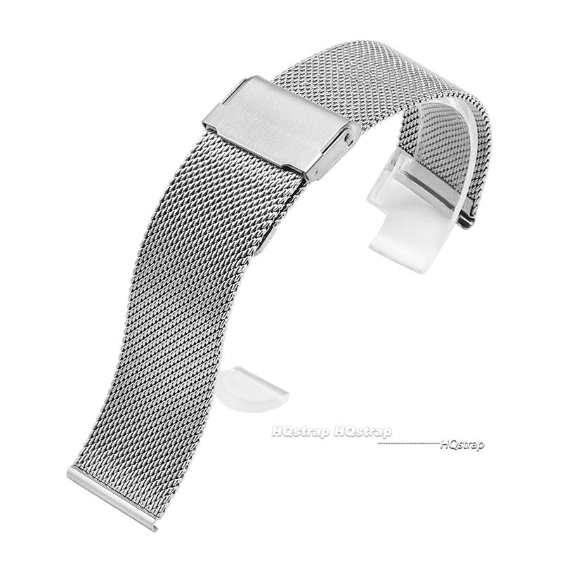 

18mm 20mm 22mm Milanese Strap 0.6mm Mesh Stainless Steel Watchband 12mm 14mm 16mm 17mm 19mm 21mm 24mm Universal Bracelet for DW 13mm&no logo