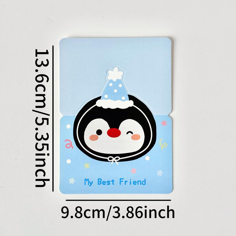 Korean Blessing Embossed Birthday Greeting Card for All Occasions