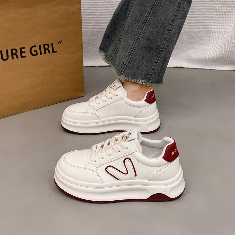 thick-soled spring new sub-sports shoes board shoes soft-soled casual shoes 35